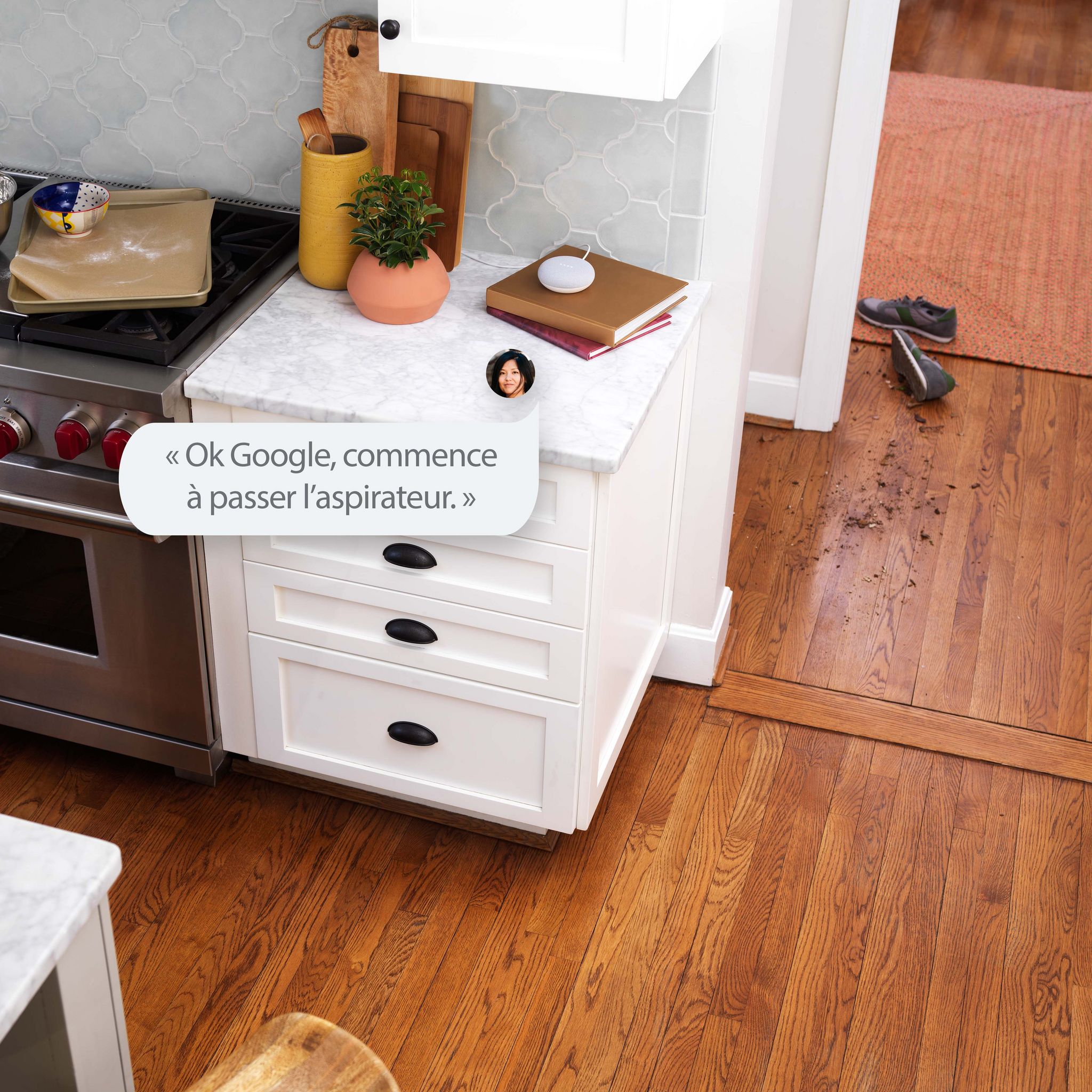 Voir la diapositive 9 : IROBOT Aspirateur robot connecté I115840 - Gris cendre