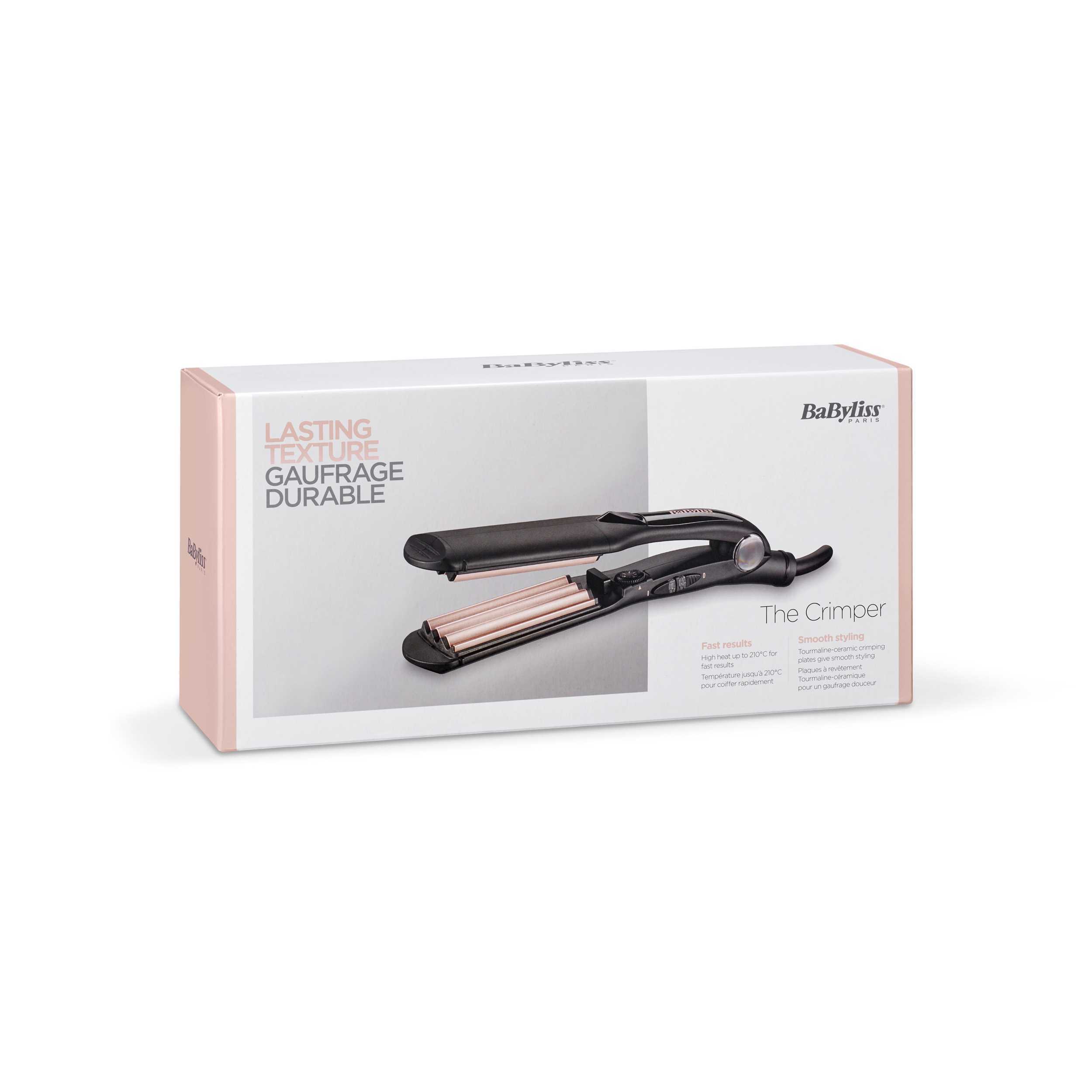 Voir la diapositive 2 : BABYLISS Gaufreur 2165CE - Noir