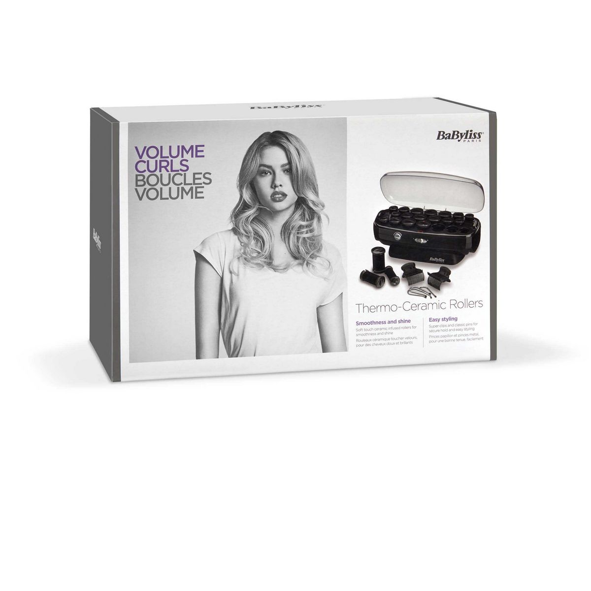BABYLISS Bigoudis chauffants RS035E - Noir