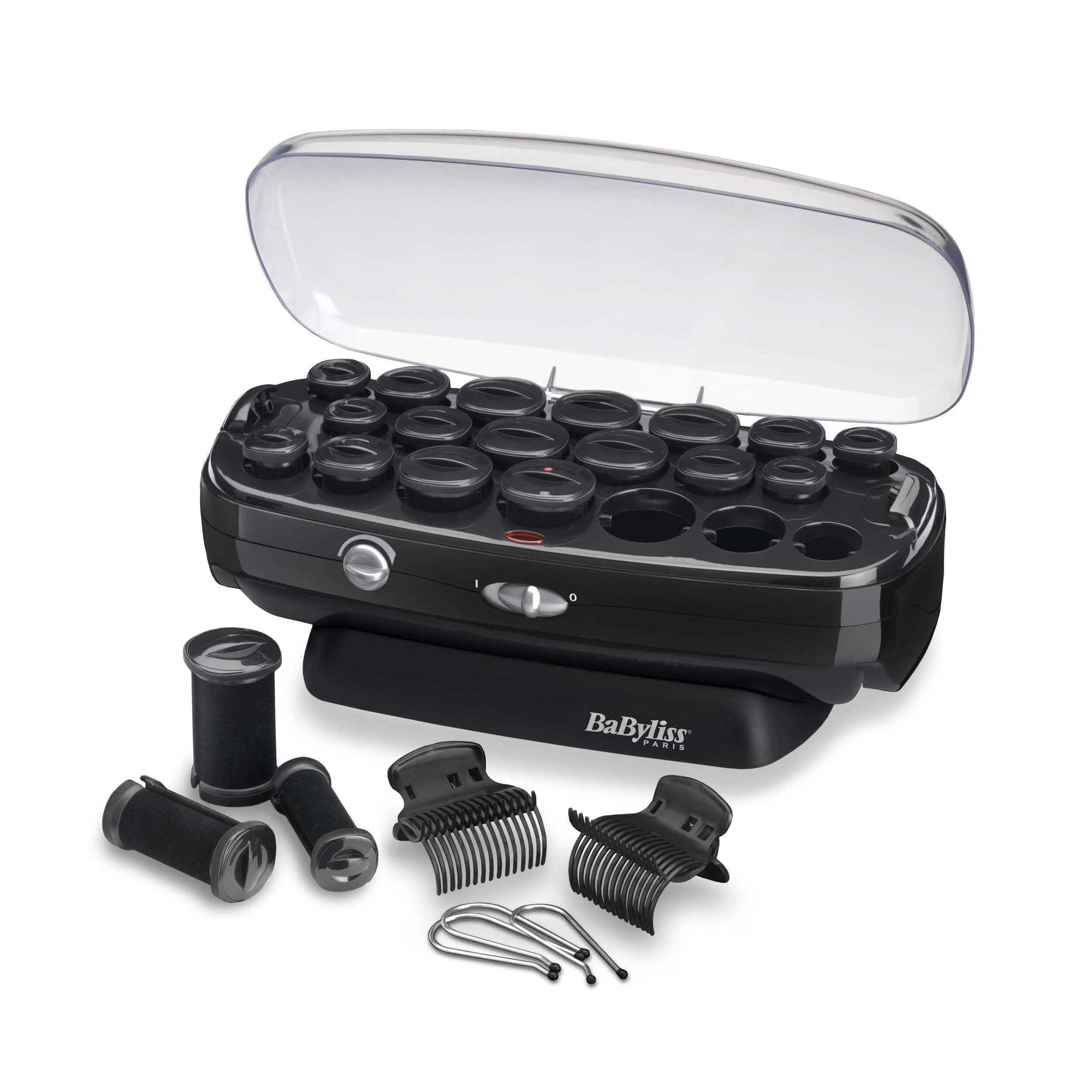 Voir la diapositive 3 : BABYLISS Bigoudis chauffants RS035E - Noir