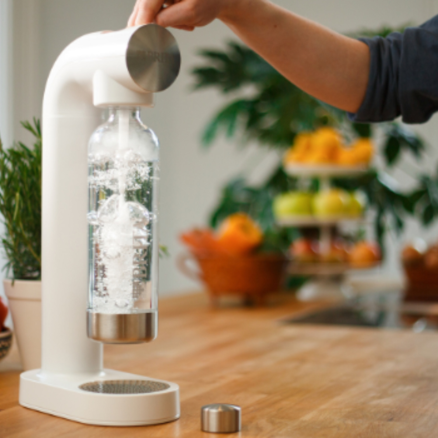 Voir la diapositive 3 : BRITA Machine à gazéifier 1049250 - Blanc