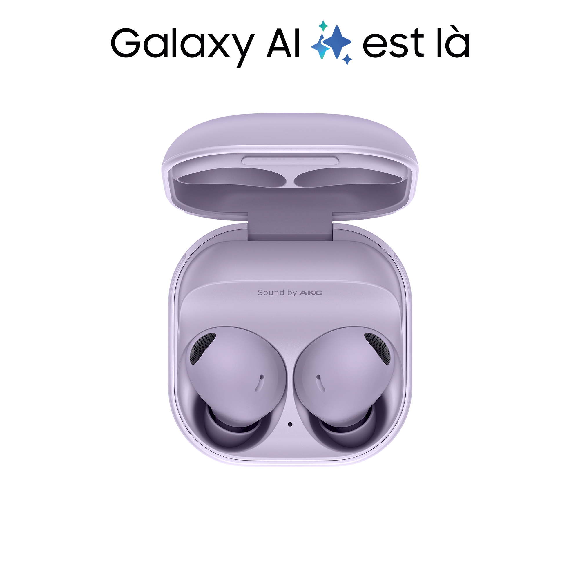 Voir la diapositive 2 : SAMSUNG Écouteurs Galaxy Buds 2 Pro Buds avec Galaxy AI - Violet