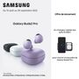 Voir la diapositive 3 : SAMSUNG Écouteurs Galaxy Buds 2 Pro Buds avec Galaxy AI - Violet