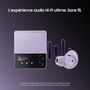 Voir la diapositive 5 : SAMSUNG Écouteurs Galaxy Buds 2 Pro Buds avec Galaxy AI - Violet