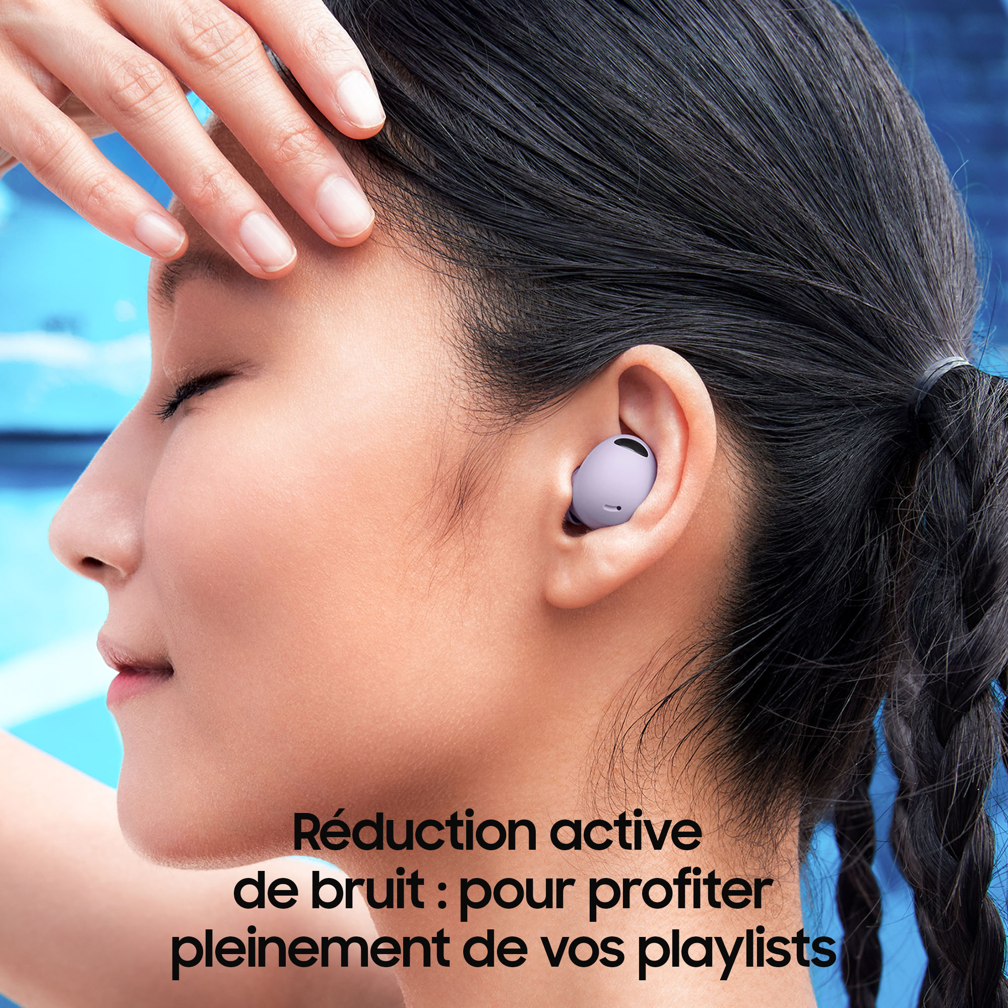 Voir la diapositive 5 : SAMSUNG Écouteurs Galaxy Buds 2 Pro Buds avec Galaxy AI - Noir
