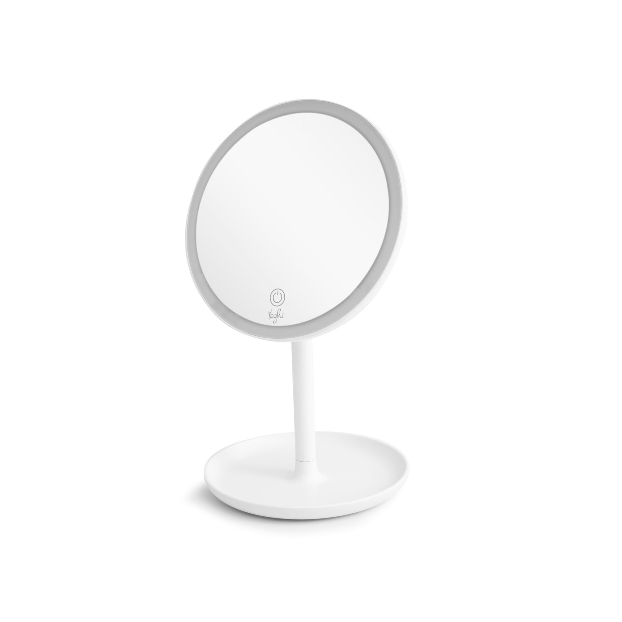 Voir la diapositive 3 : YOGHI Miroir LED Bluetooth Be lite - Blanc