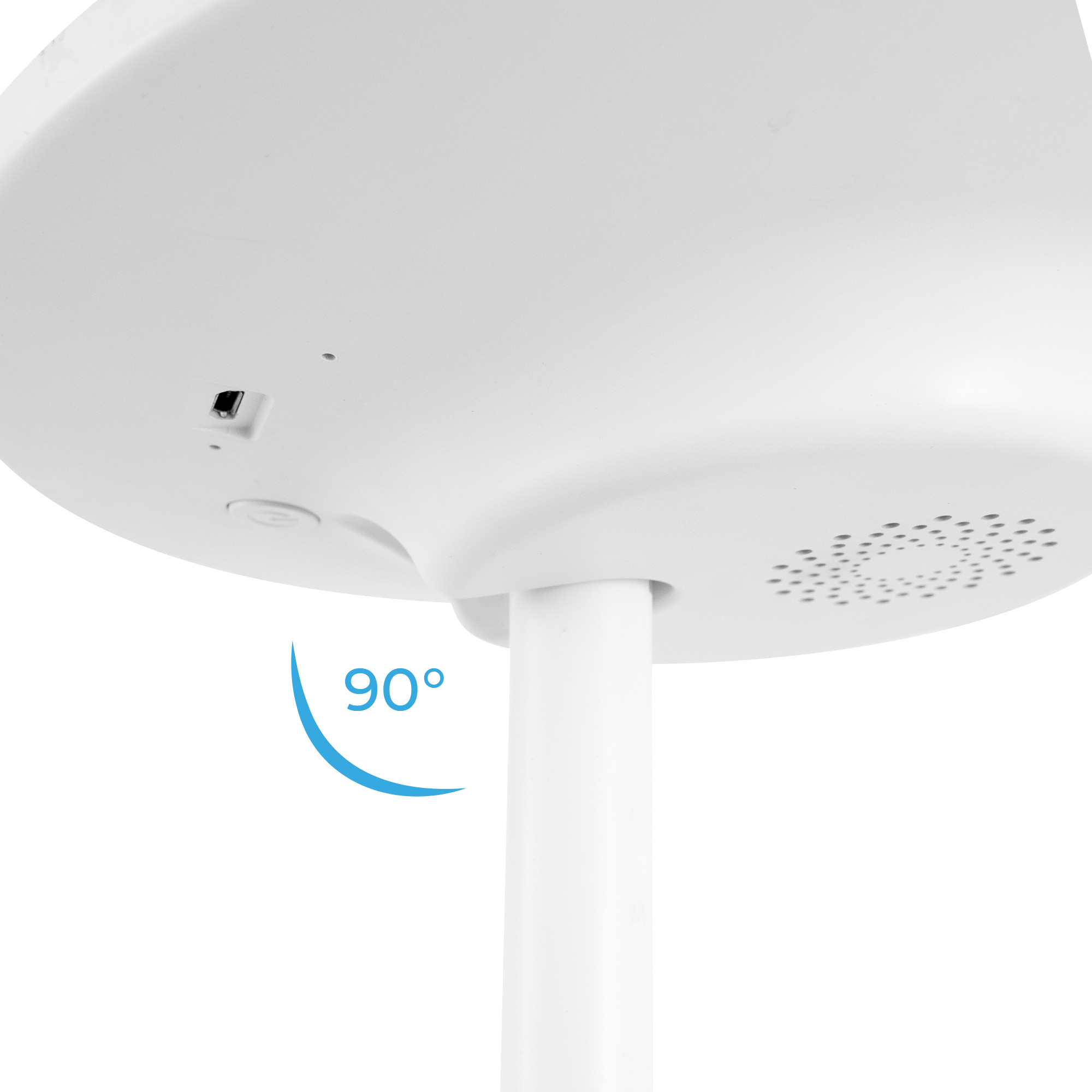 Voir la diapositive 8 : YOGHI Miroir LED Bluetooth Be lite - Blanc