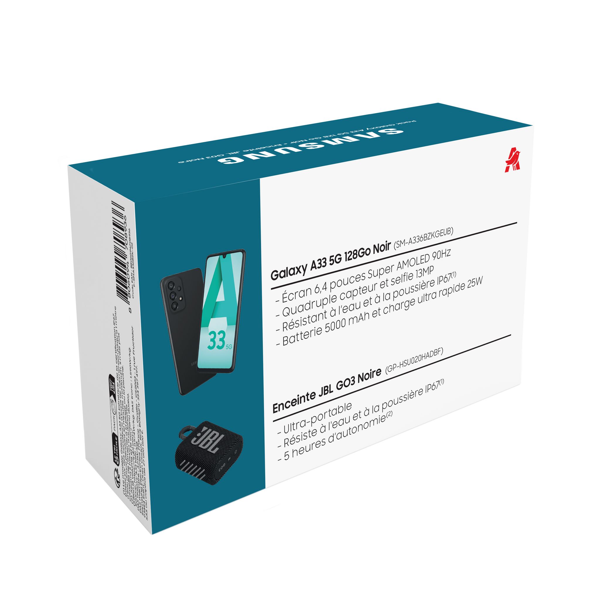 Voir la diapositive 3 : SAMSUNG Pack Galaxy A33