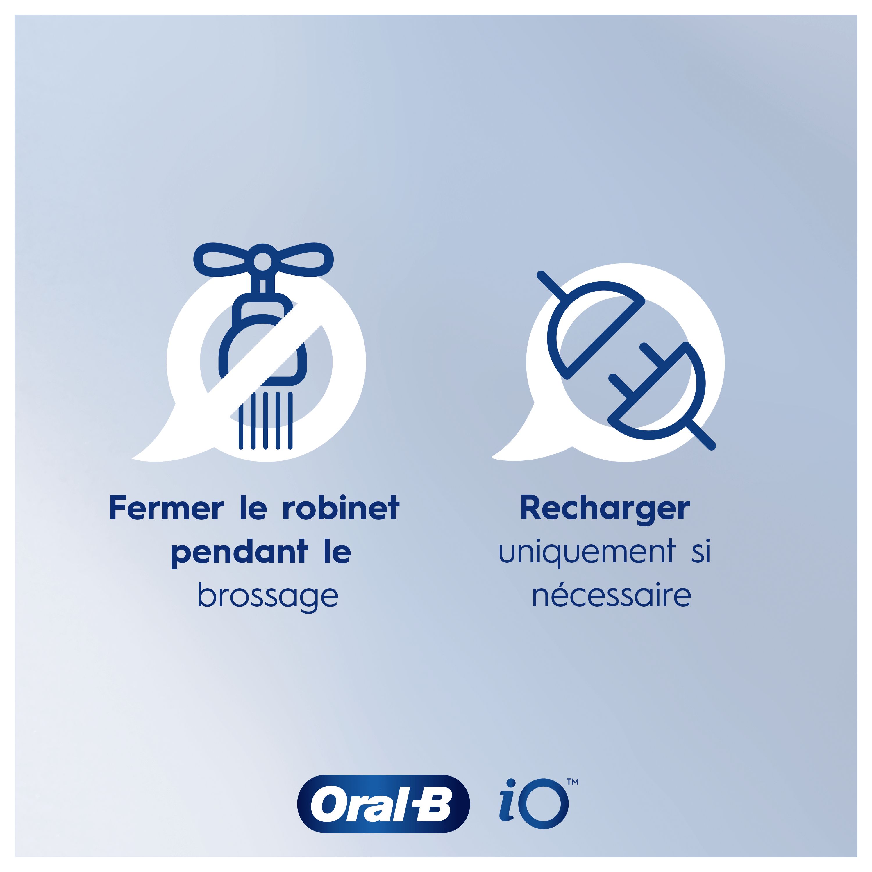Voir la diapositive 10 : ORAL-B Brosse à dents électrique IO5 - Noir mat