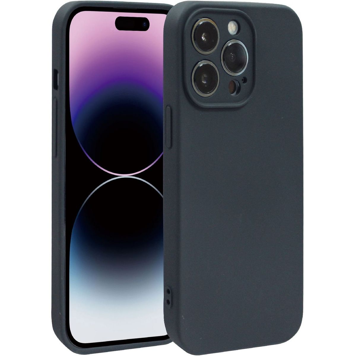 QILIVE Coque pour iPhone 14 Pro - Noir
