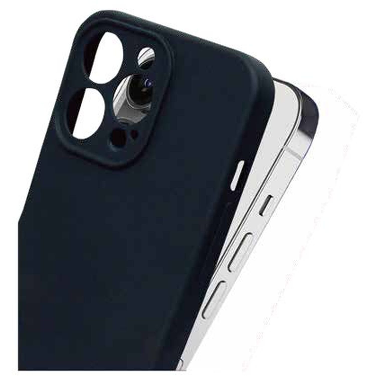 Voir la diapositive 3 : QILIVE Coque pour iPhone 14 Pro - Noir