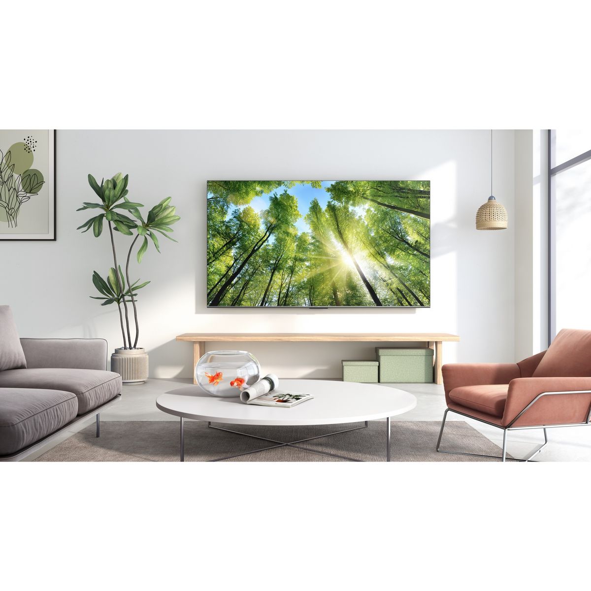 TCL 85P735 TV 4K HDR 214 cm Google TV