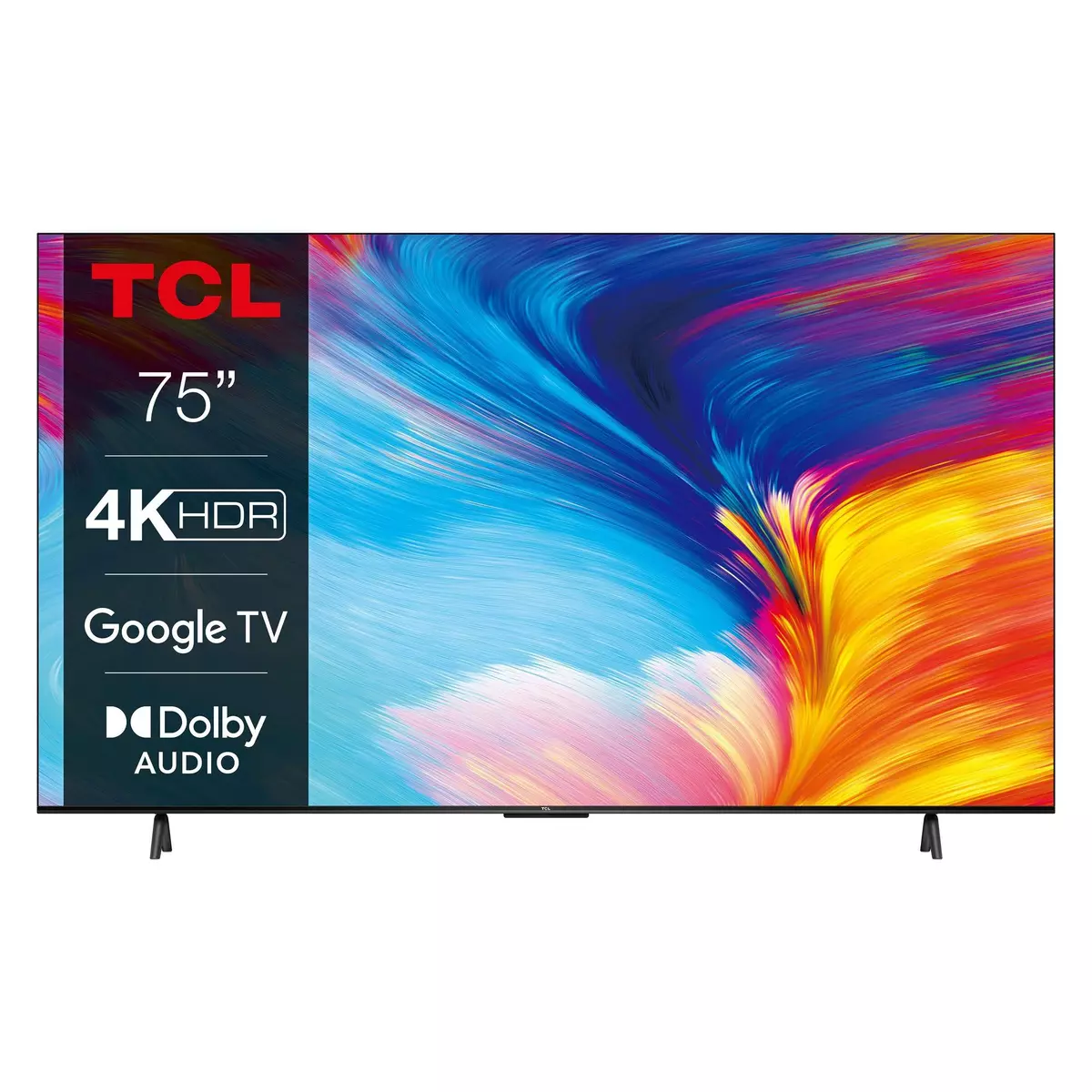 TCL 75P635 TV 4K HDR 189 cm Google TV