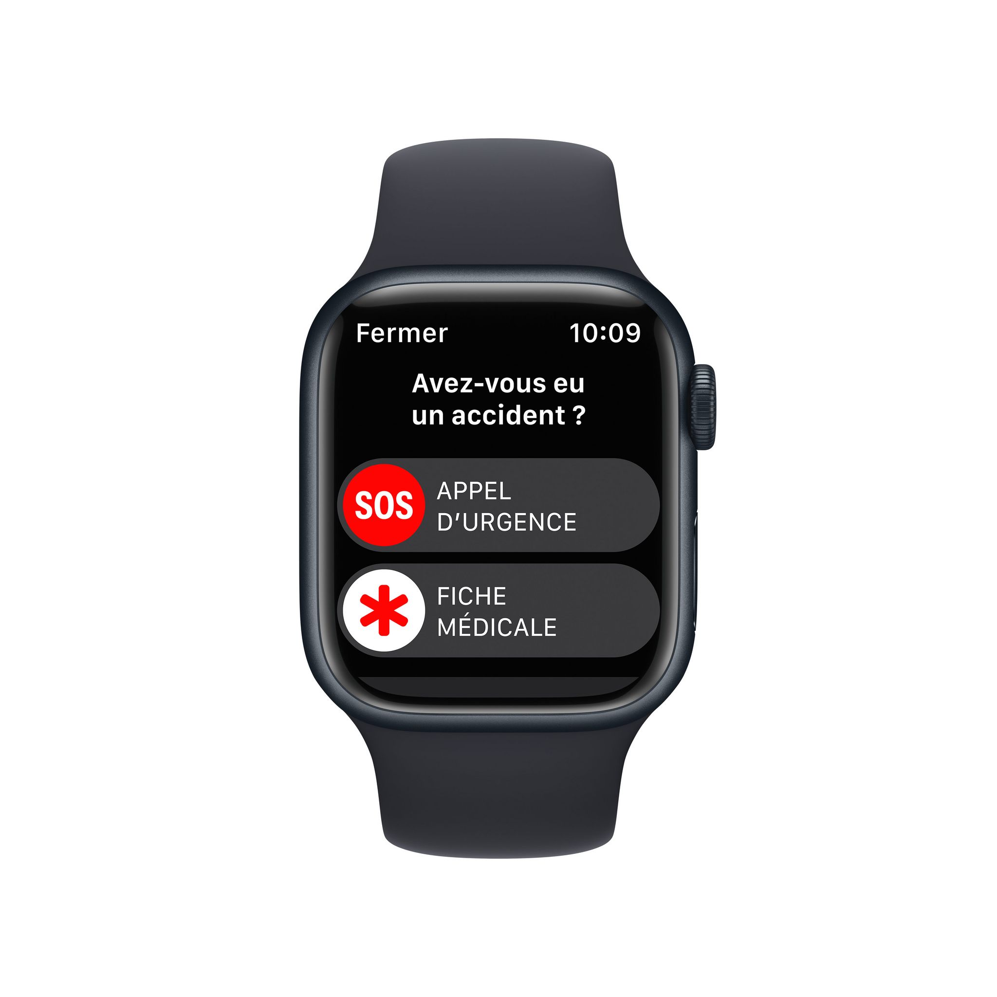 Voir la diapositive 6 : APPLE Watch Séries 8 41mm Aluminium - Minuit