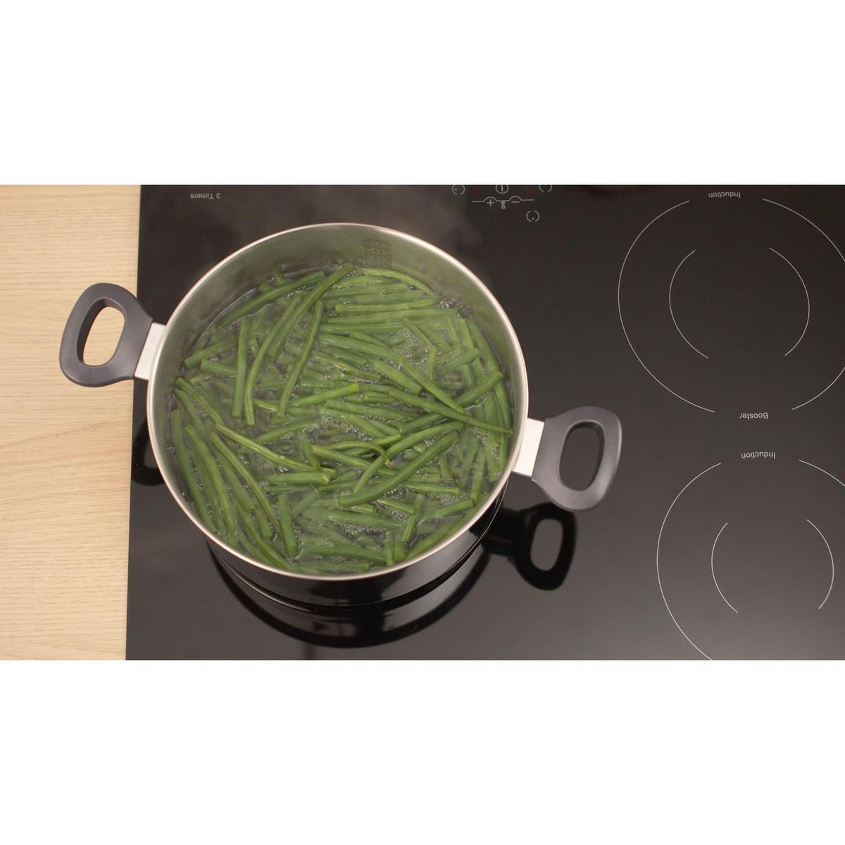 TEFAL Faitout induction 24 cm inox DAILY COOK