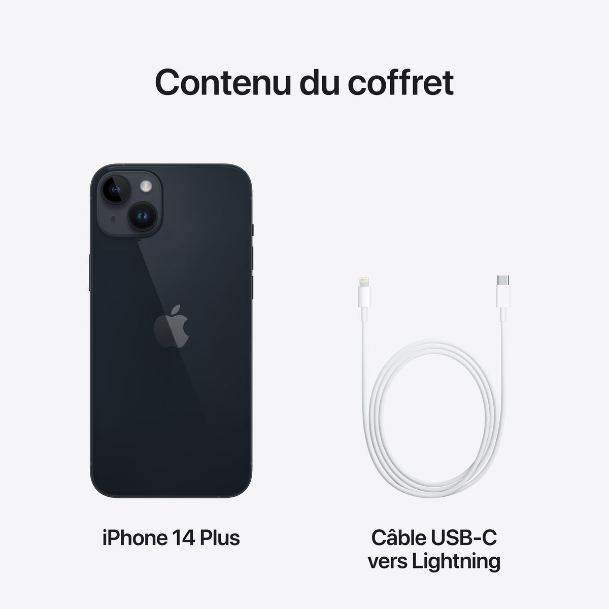 APPLE iPhone 14 Plus 128Go - Minuit
