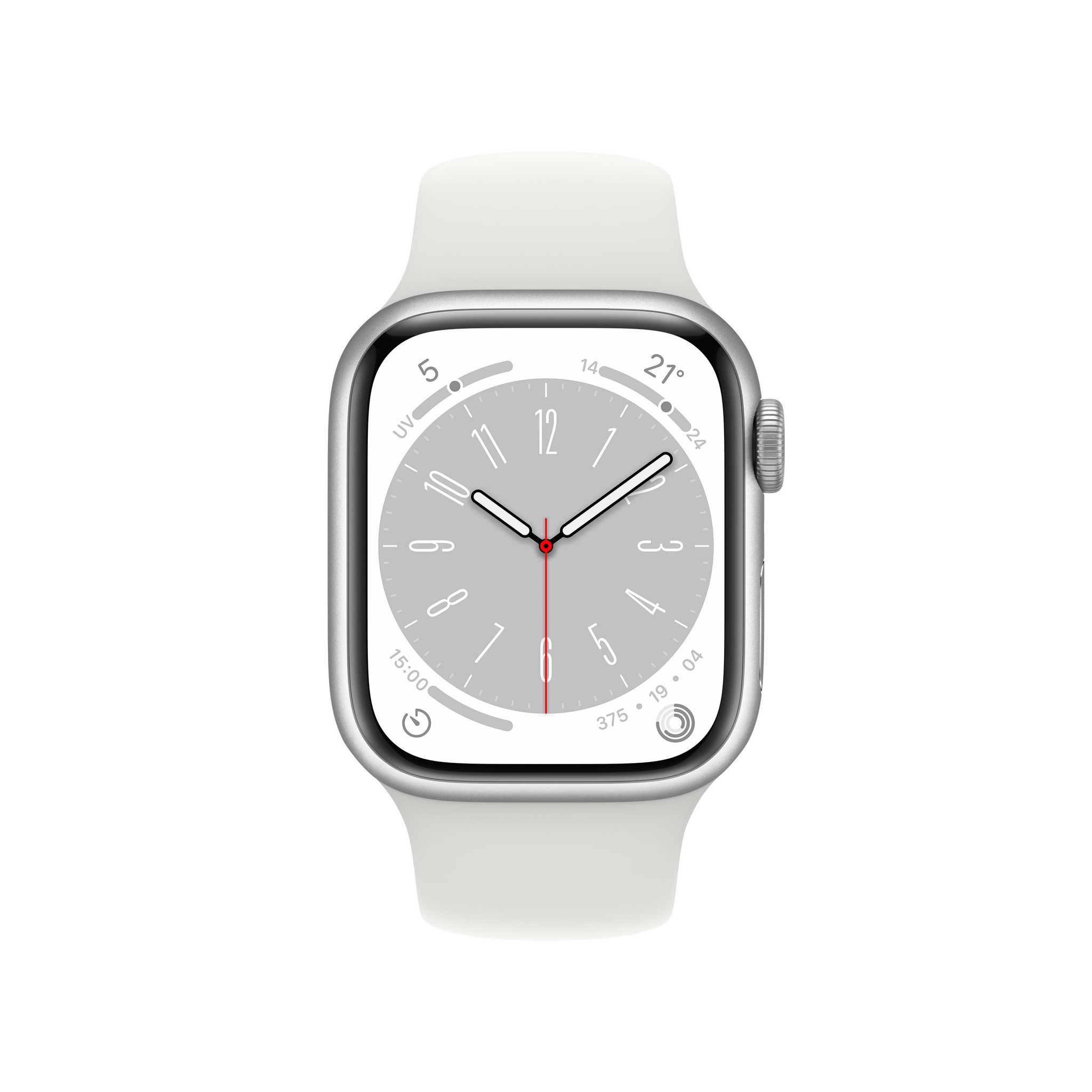 Voir la diapositive 2 : APPLE Watch Séries 8 41mm Aluminium - Argent