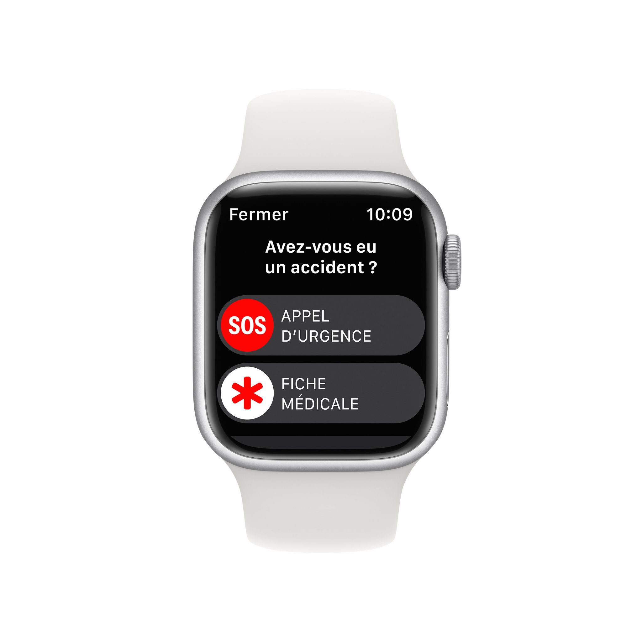 Voir la diapositive 6 : APPLE Watch Séries 8 41mm Aluminium - Argent