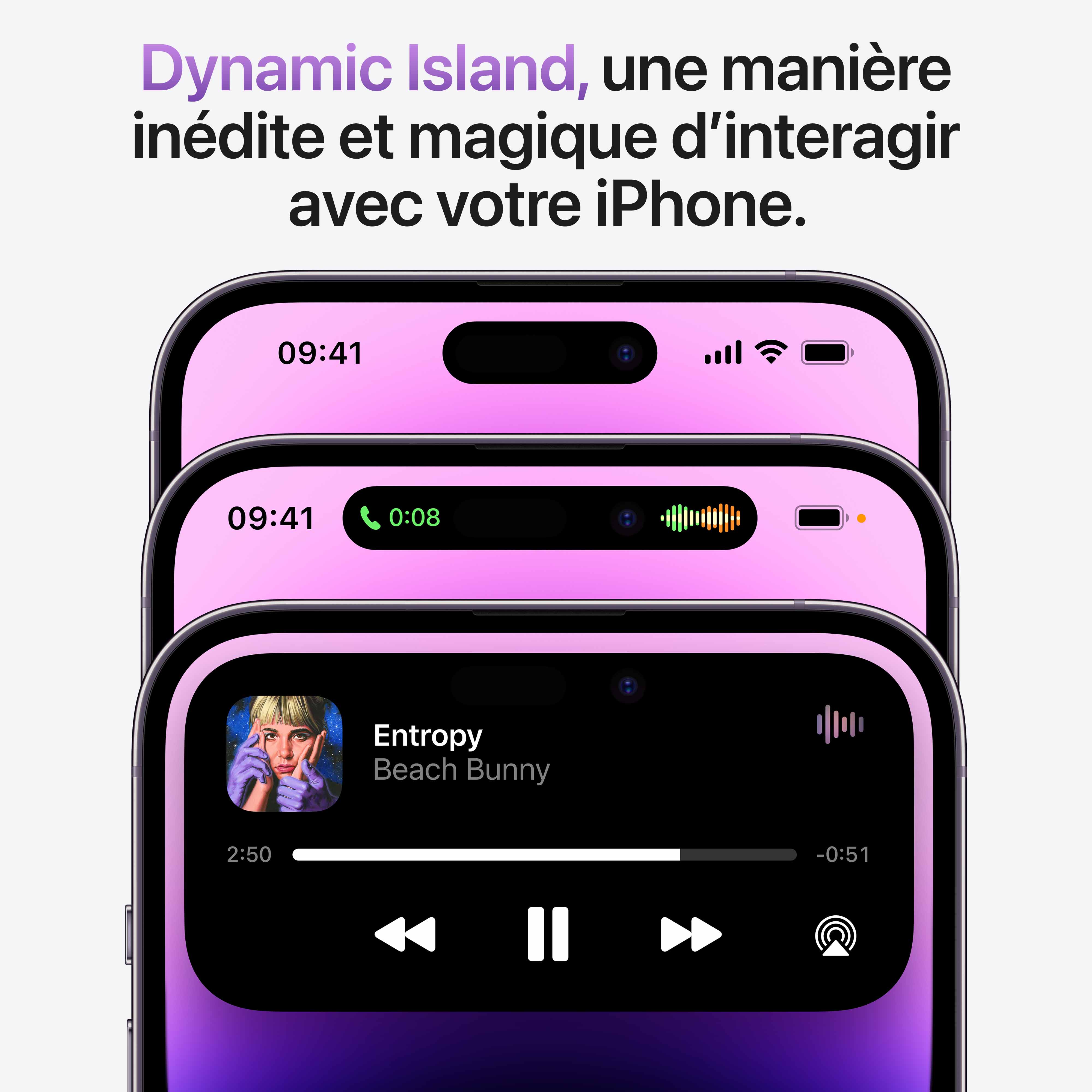 Voir la diapositive 7 : APPLE iPhone 14 Pro Max 128Go - Violet Intense