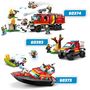Voir la diapositive 6 : LEGO City 60373 - Bateau de sauvetage des pompiers