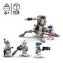 Voir la diapositive 3 : LEGO Star Wars 75345 - Pack de combat des Clone-Troopers de la 501ème légion