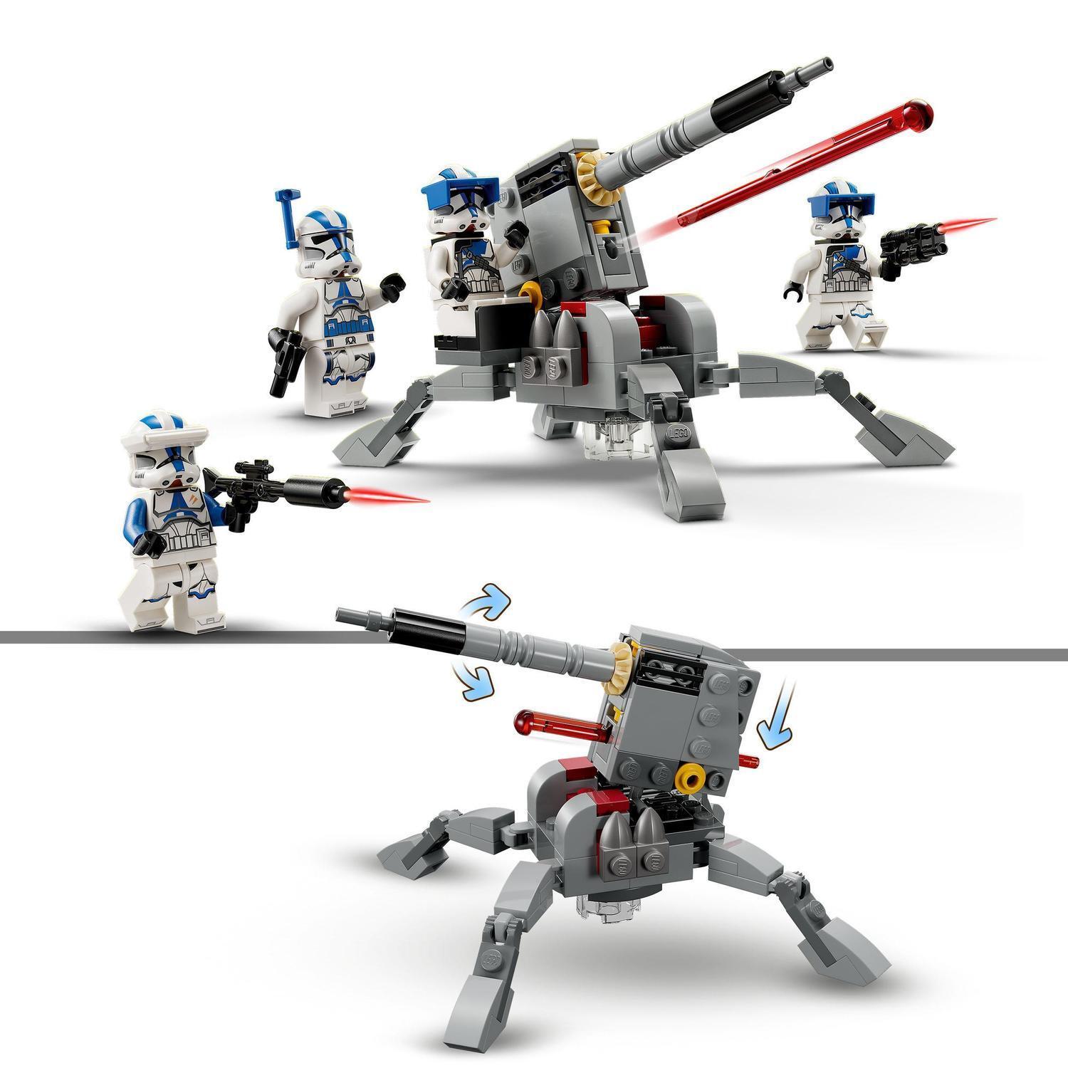 Voir la diapositive 4 : LEGO Star Wars 75345 Pack de Combat des Clone Troopers de la 501ème Légion - Jeu dès 6 ans
