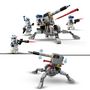 Voir la diapositive 4 : LEGO Star Wars 75345 - Pack de combat des Clone-Troopers de la 501ème légion