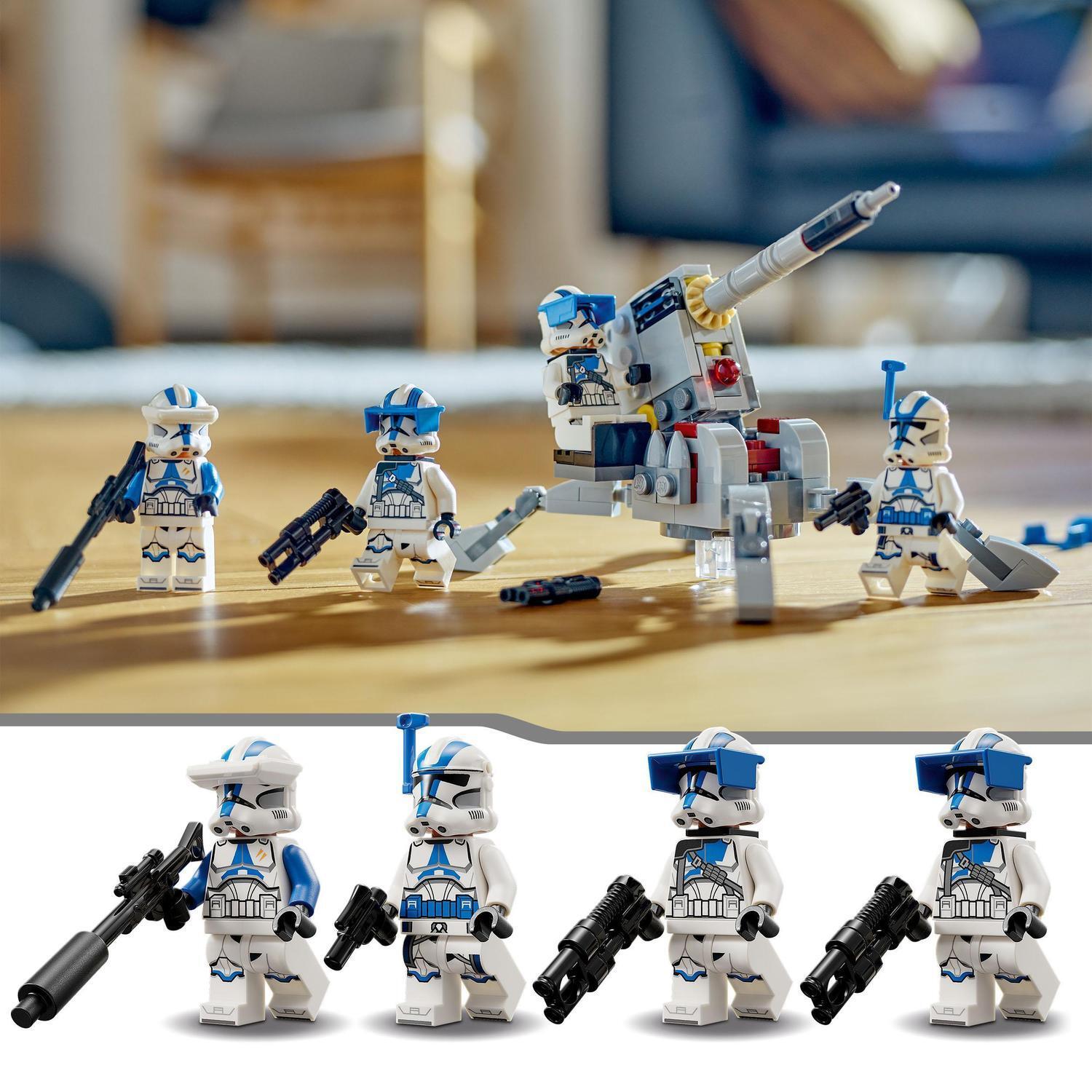 Voir la diapositive 5 : LEGO Star Wars 75345 Pack de Combat des Clone Troopers de la 501ème Légion - Jeu dès 6 ans