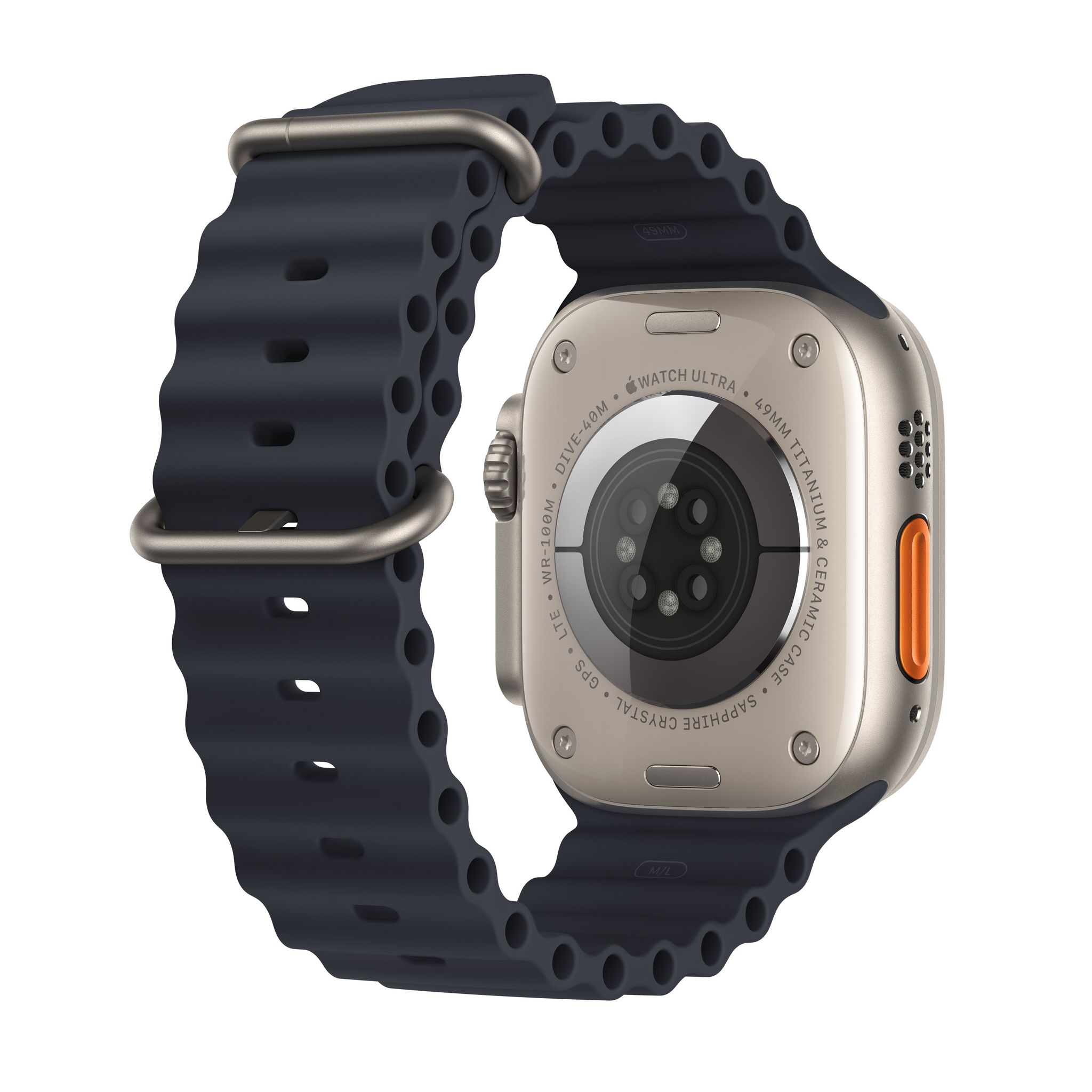 Voir la diapositive 11 : APPLE Watch Ultra M/L 49mm - Océan minuit