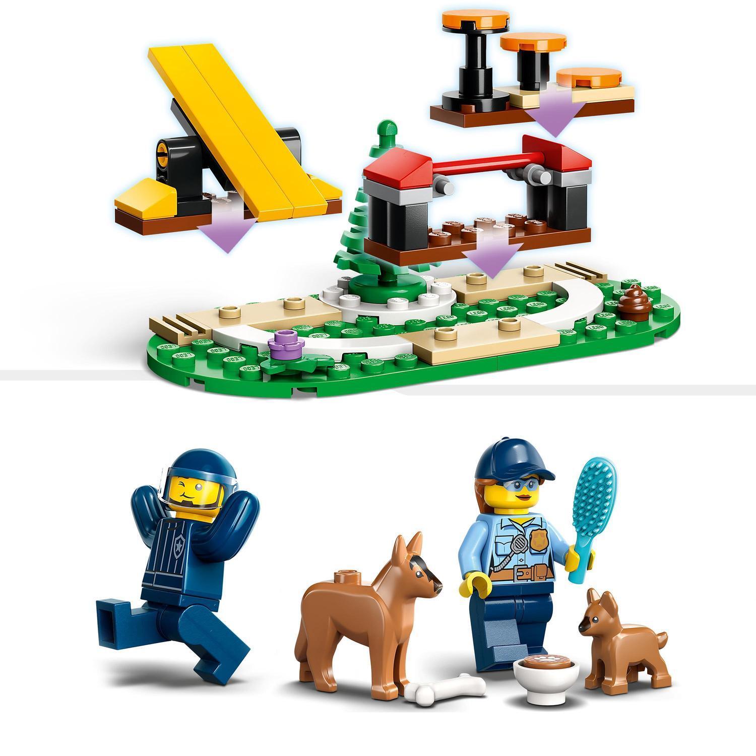 Voir la diapositive 5 : LEGO City 60369 - Dressage des chiens policiers