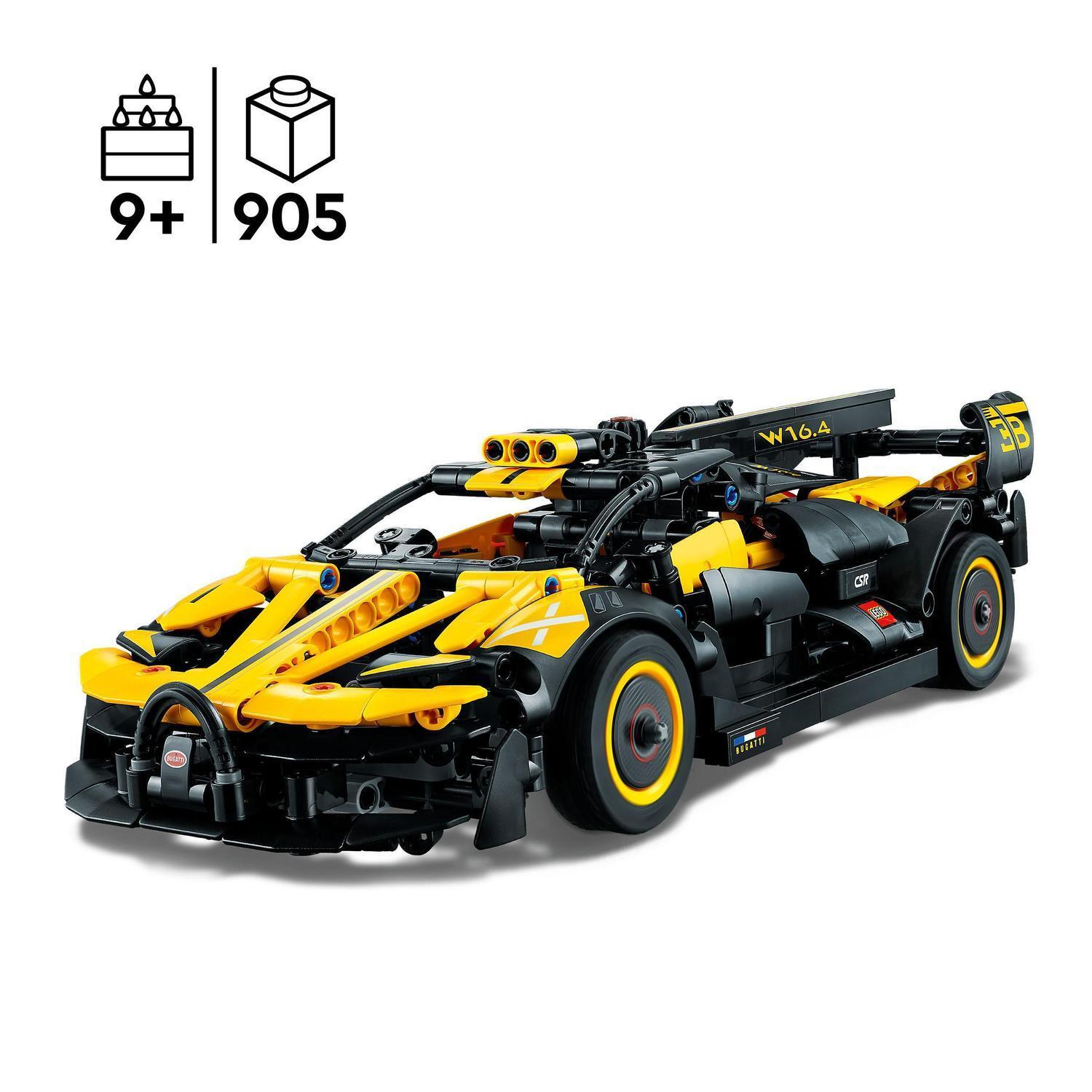 Voir la diapositive 3 : LEGO Technic 42151 Le Bolide Bugatti - Jouet Voiture de course pour enfants dès 9 ans
