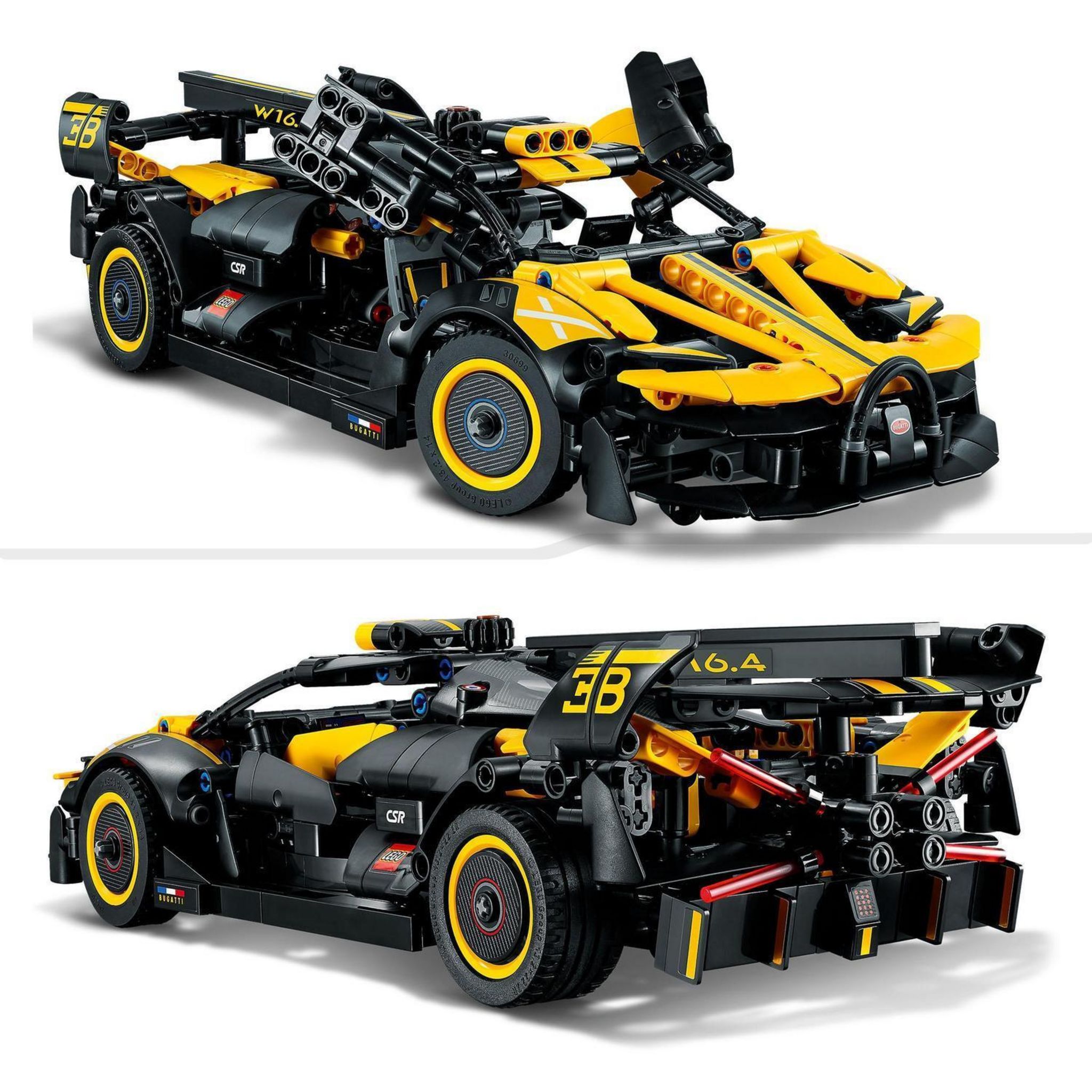 Voir la diapositive 4 : LEGO Technic 42151 - Le Bolide Bugatti
