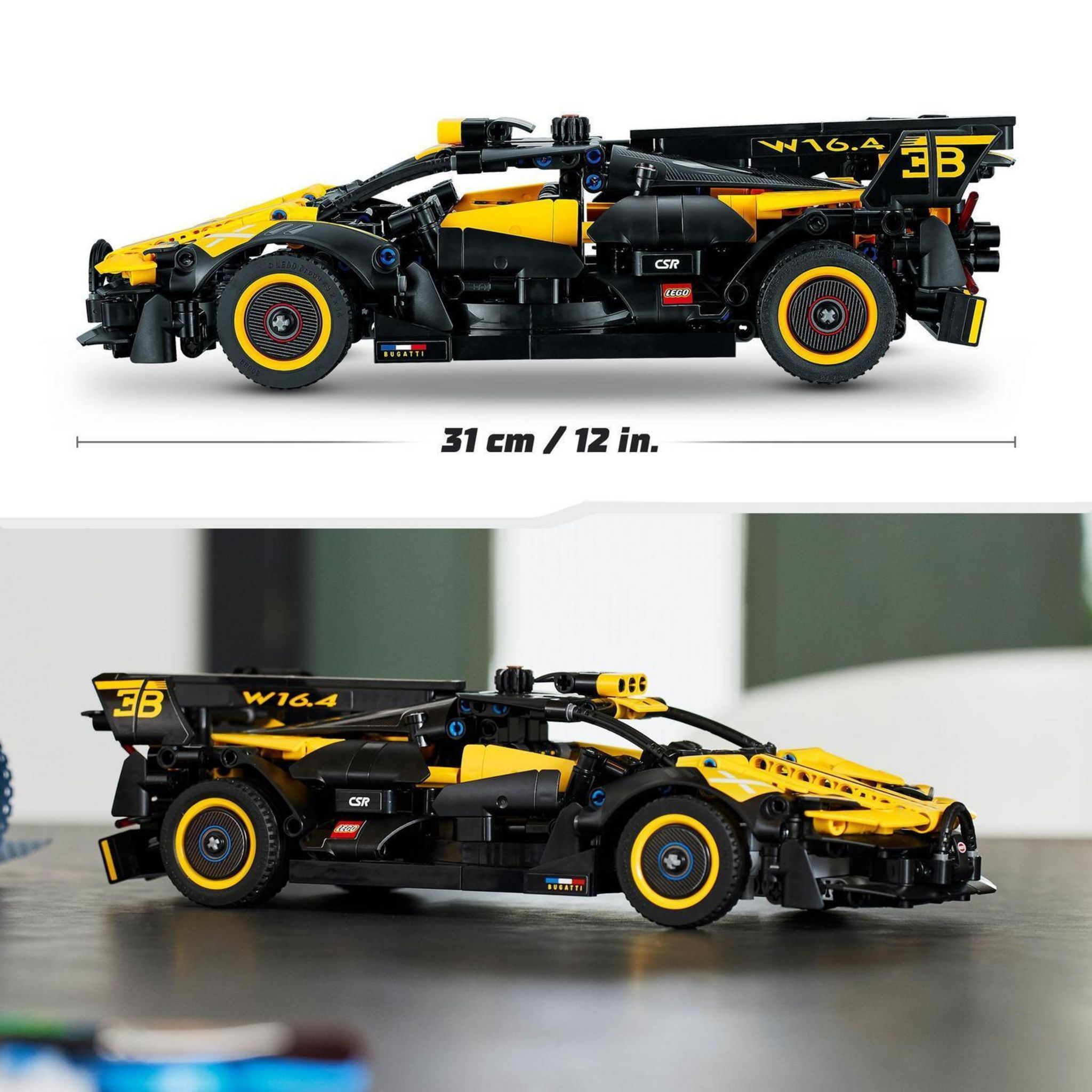 Voir la diapositive 6 : LEGO Technic 42151 - Le Bolide Bugatti