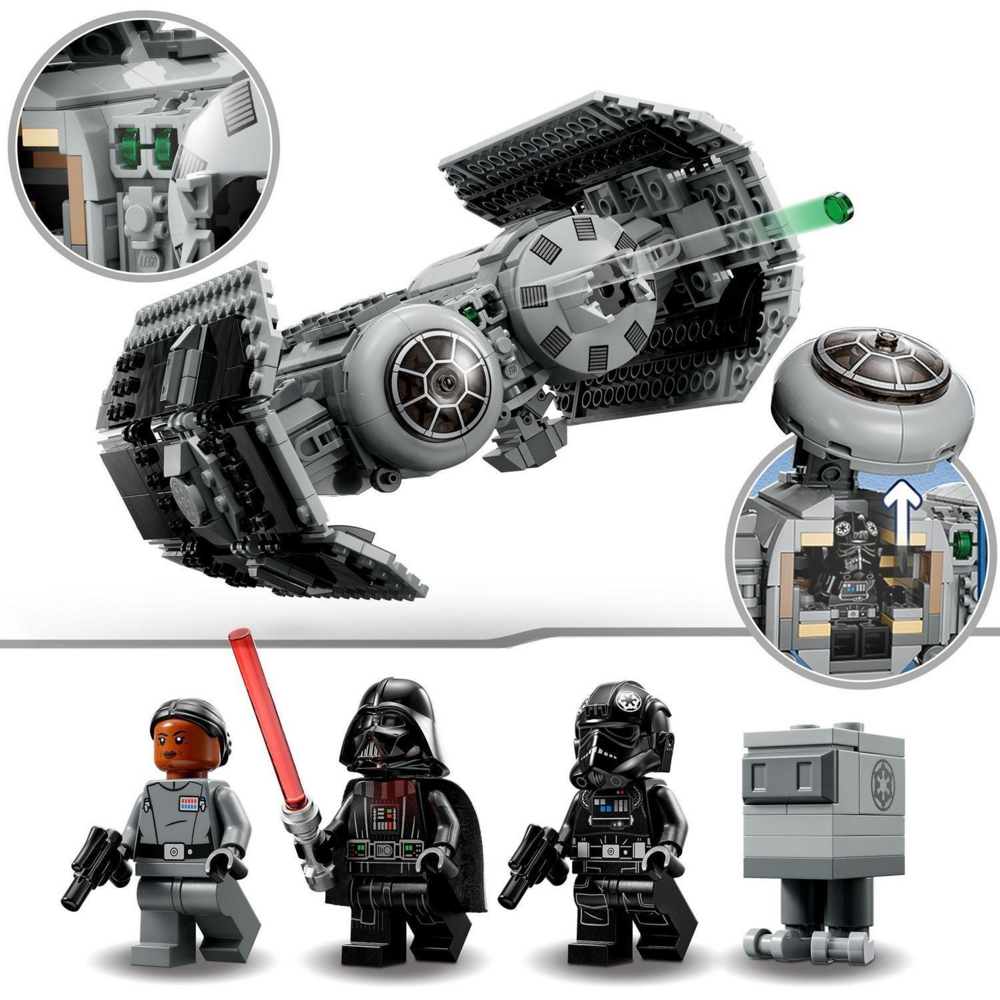 Voir la diapositive 4 : LEGO Star Wars 75347 - Le bombardier Tie