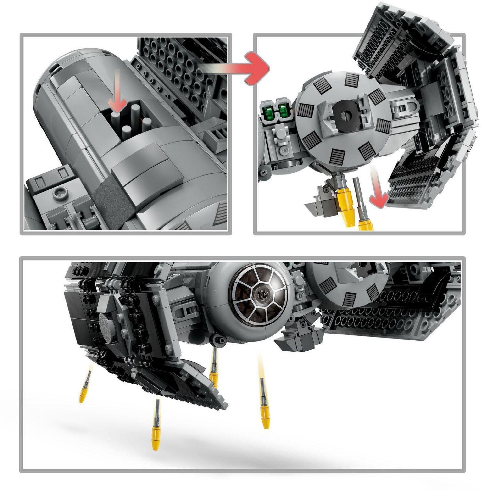 Voir la diapositive 5 : LEGO Star Wars 75347 - Le bombardier Tie