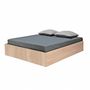Voir la diapositive 2 : Lit coffre avec sommier relevable  160x200 cm MADRID