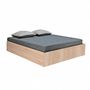 Voir la diapositive 3 : Lit coffre avec sommier relevable  140x190 cm BARCELONA