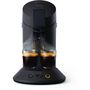 Voir la diapositive 3 : PHILIPS Cafetière à dosette CSA210/41 - Noir