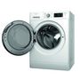 Voir la diapositive 9 : WHIRLPOOL Lave linge séchant hublot PFFWDB864349BVFR, 8 kg lavage, 6 kg séchage, 1400 T/min, Moteur induction, D
