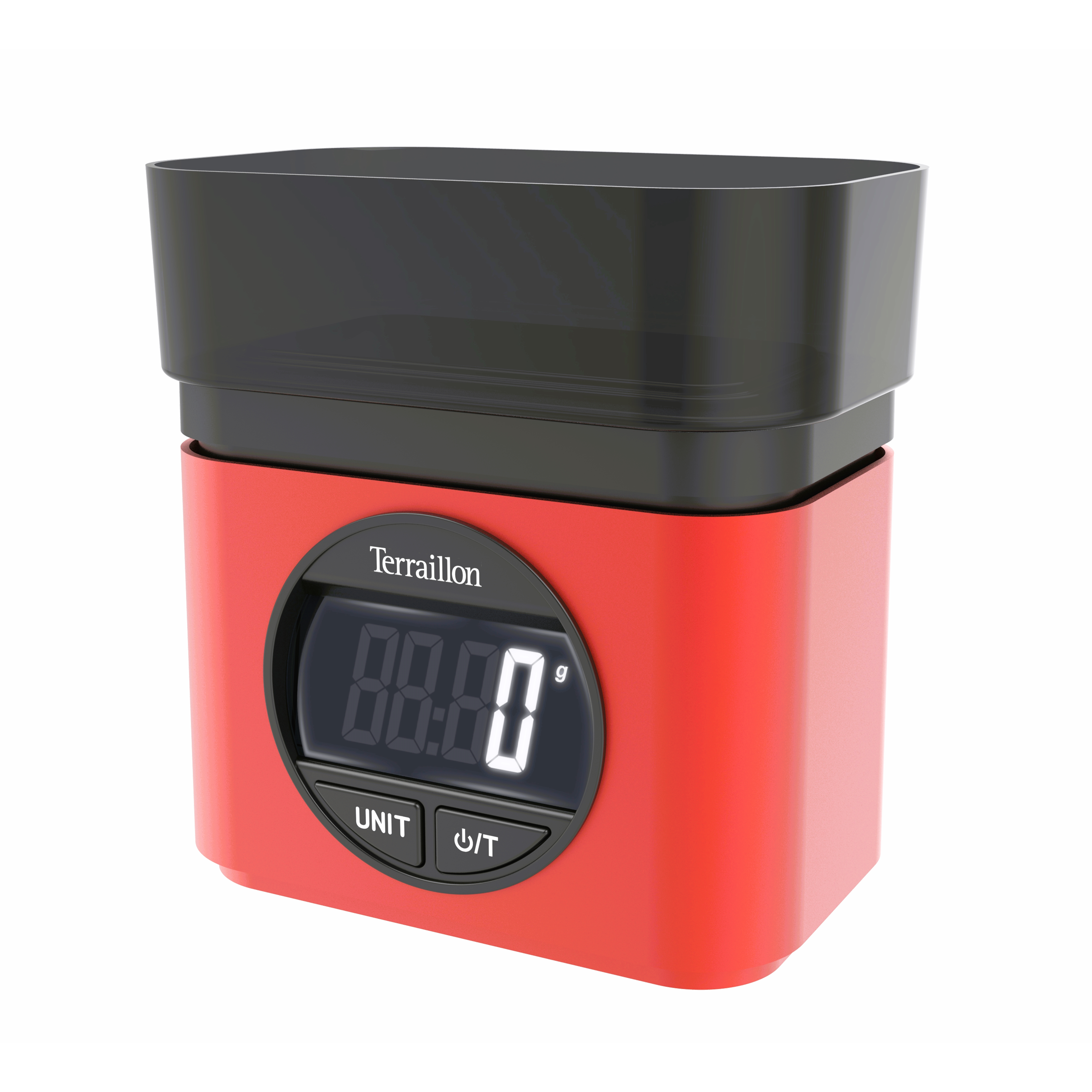Voir la diapositive 2 : TERRAILLON Balance de cuisine MYTHIC70 - Rouge