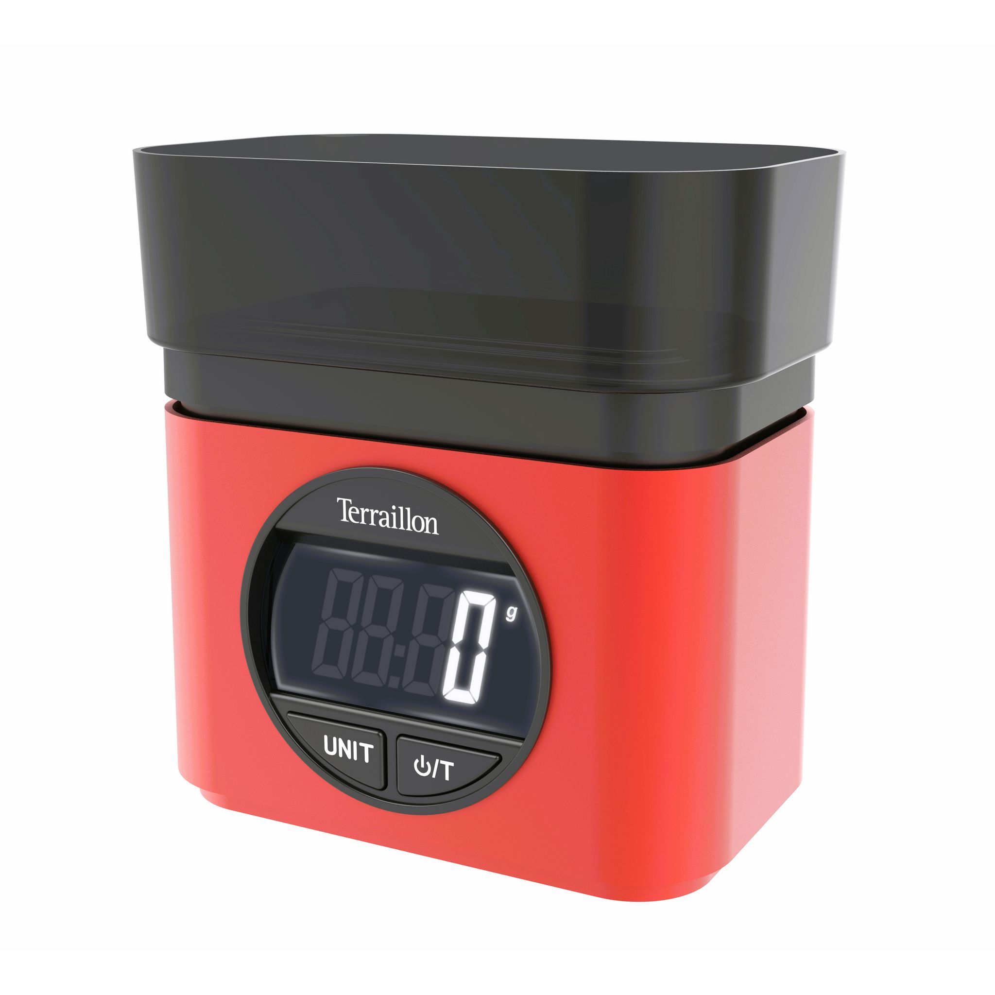 Voir la diapositive 2 : TERRAILLON Balance de cuisine MYTHIC70 - Rouge