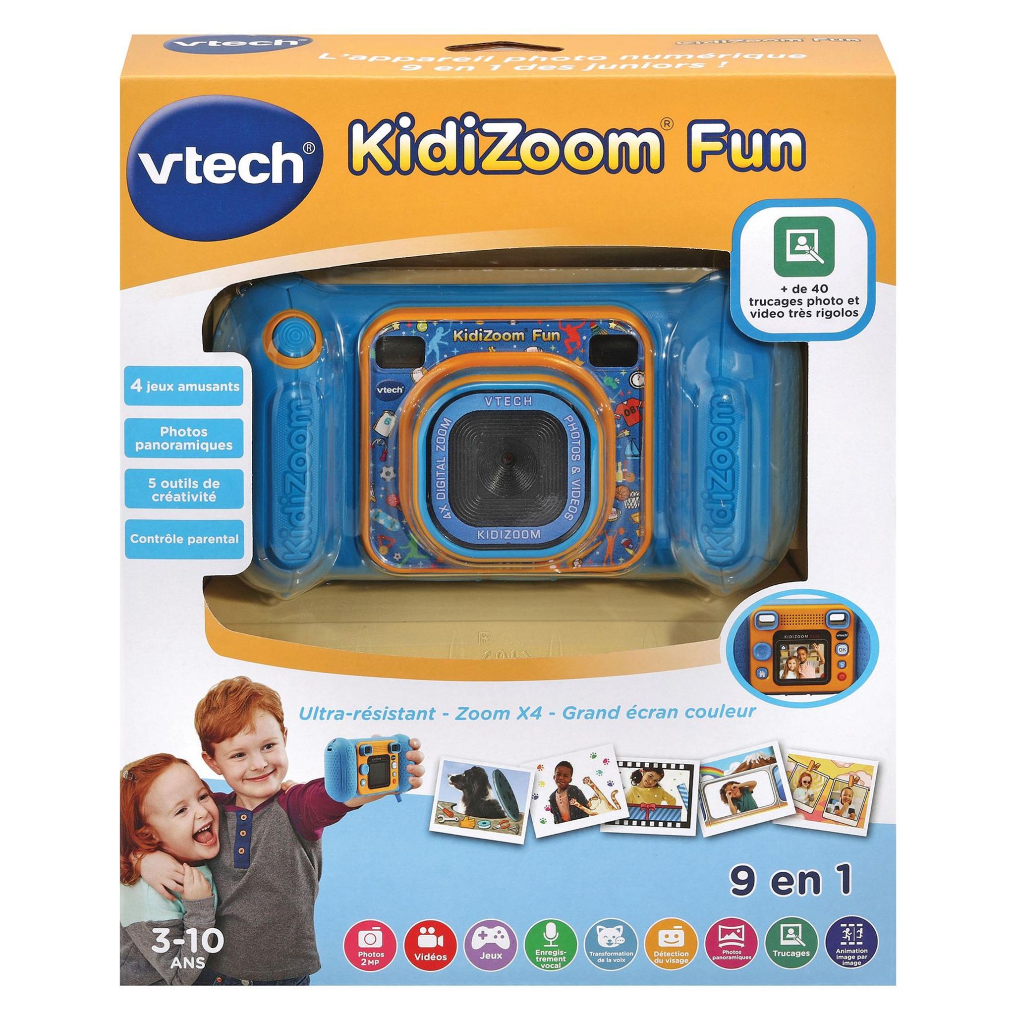 Voir la diapositive 6 : VTECH Kidizoom Fun - Bleu