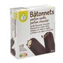Voir la diapositive 2 : POUCE Bâtonnets glacés vanille et chocolat 12 pièces 402g