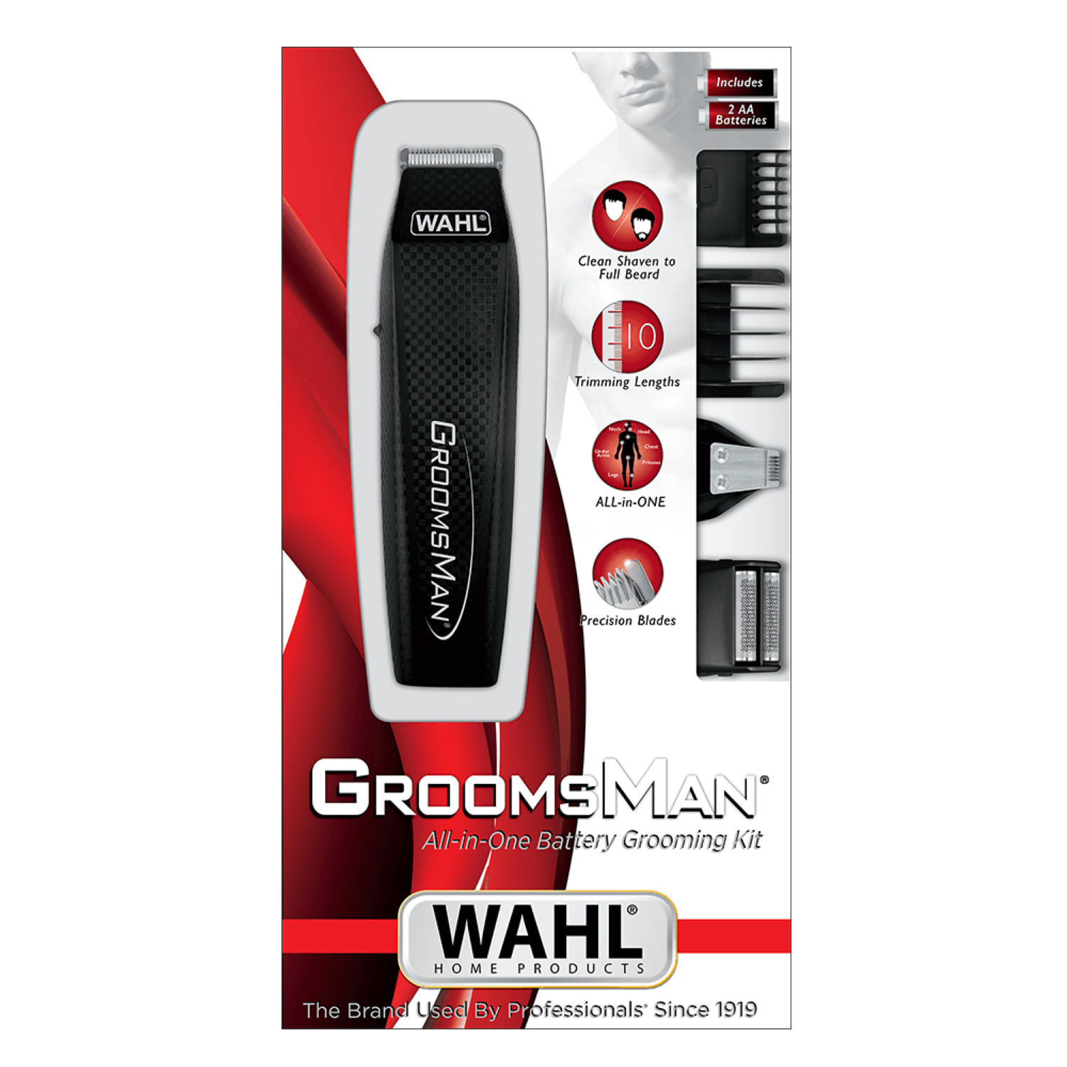Voir la diapositive 5 : WAHL Tondeuse à cheveux 05537-3016 - Noir
