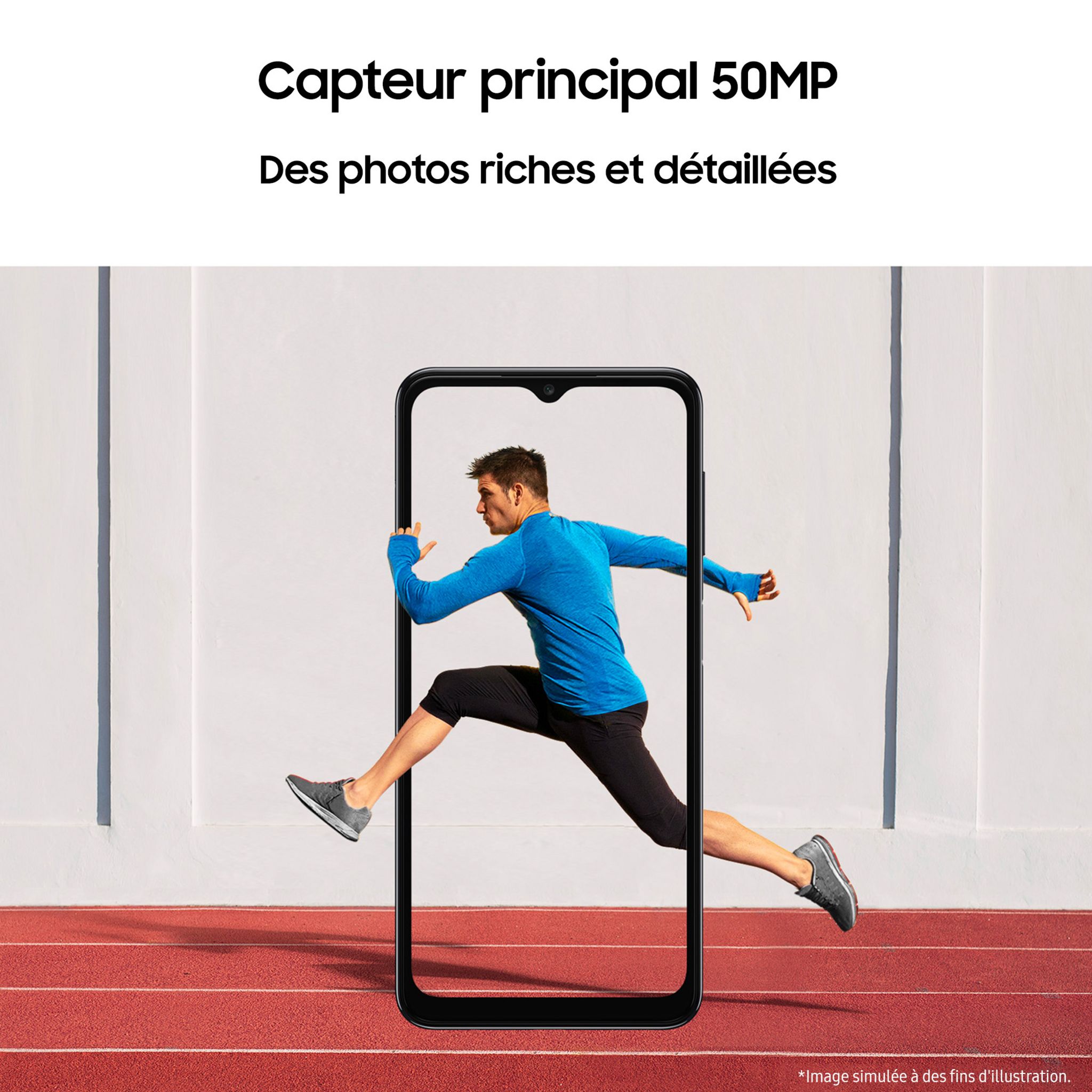 Voir la diapositive 6 : SAMSUNG Galaxy A04S 32GO - Noir