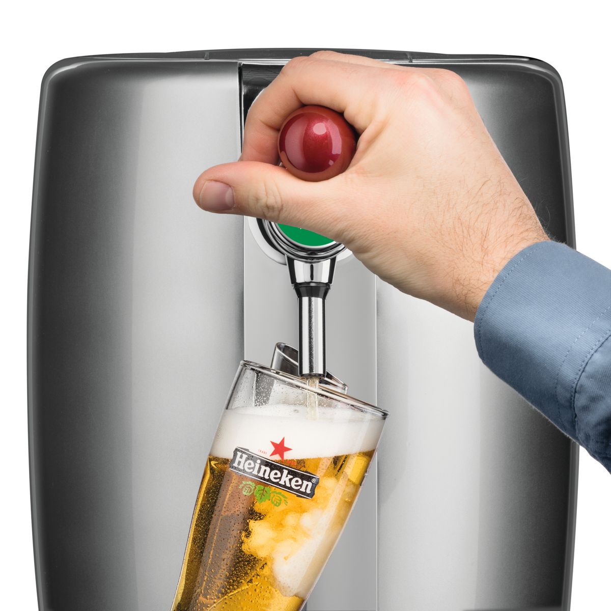 KRUPS Tireuse à bière Beertender YY4130FD - Silver