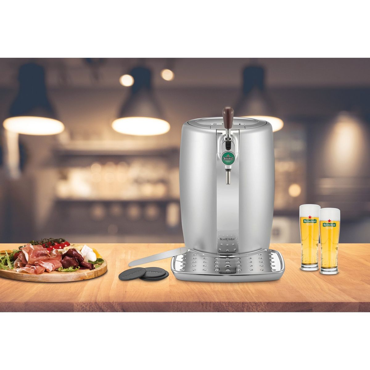 KRUPS Tireuse à bière Beertender YY4130FD - Silver