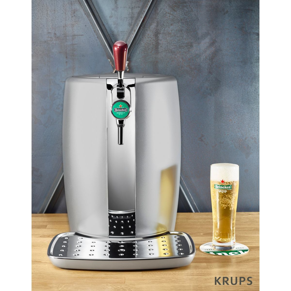 KRUPS Tireuse à bière Beertender YY4130FD - Silver