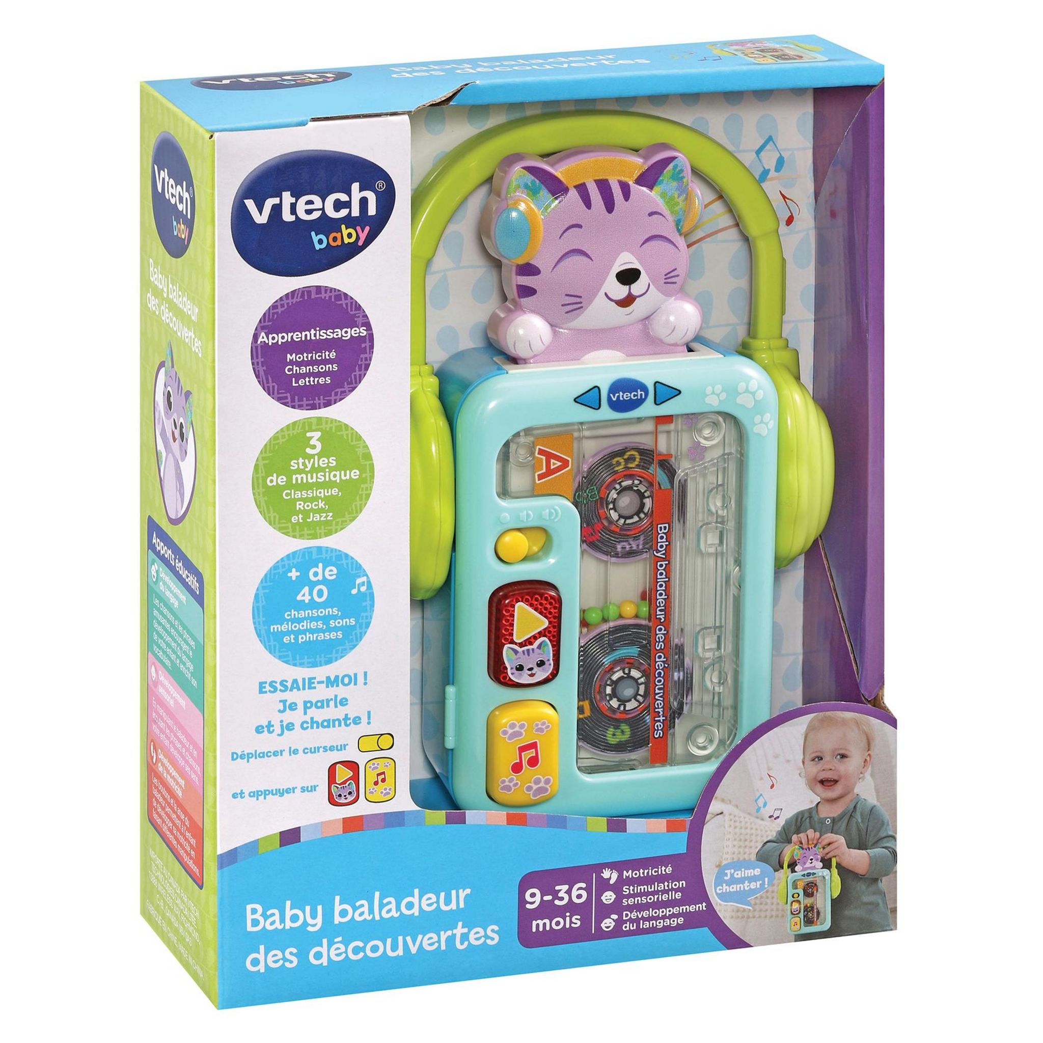 Voir la diapositive 4 : VTECH Baby Baladeur des découvertes