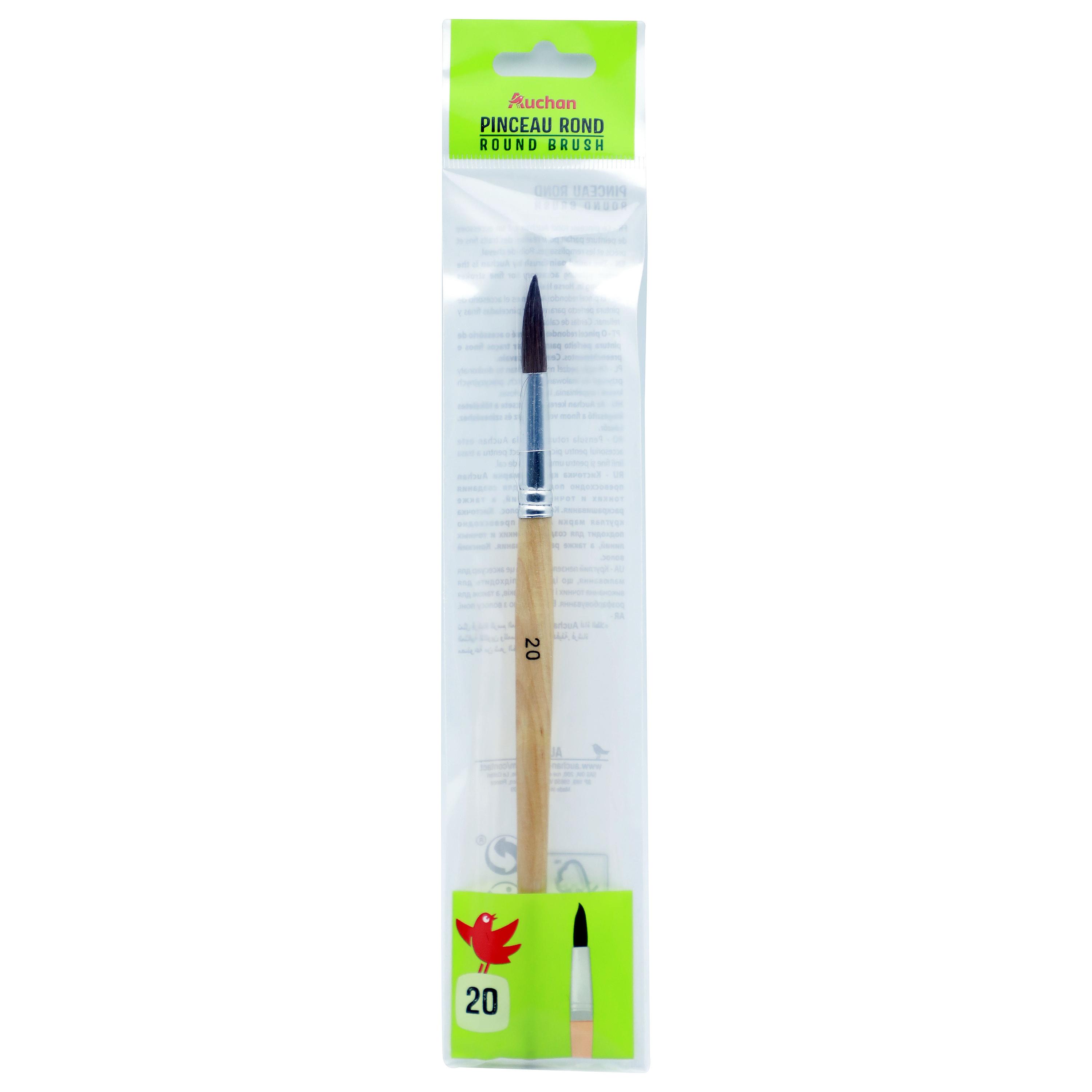 AUCHAN Pinceau Rond N20